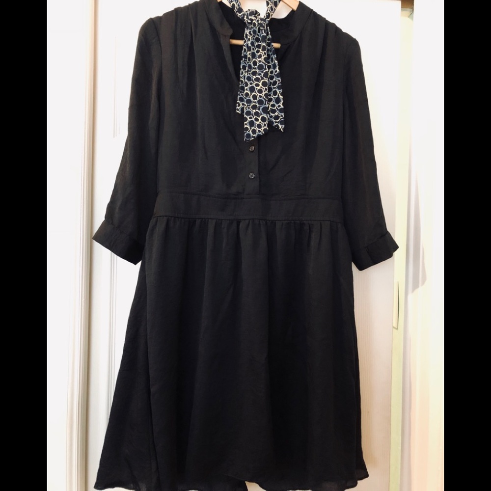 AGUA BLACK DRESS IN MEDIUM